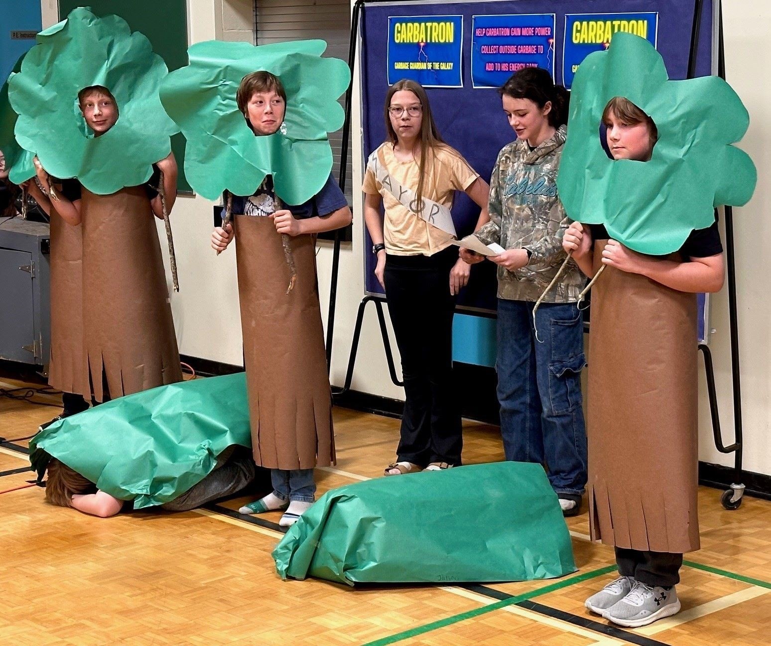 Horse Lake Students Embrace Earth Day